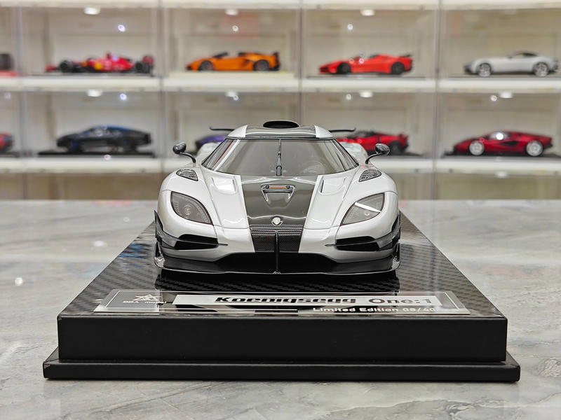 BBA Koenigsegg One 1:18 Resin Model Car