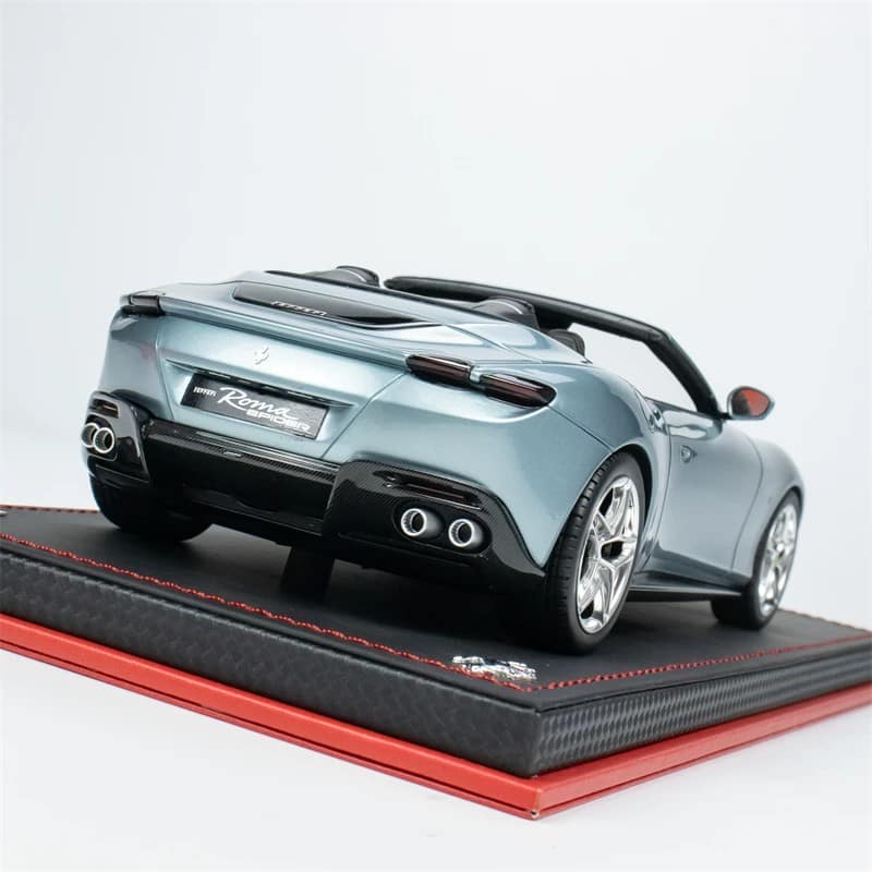 MR 1:18 Ferrari Roma Spider 2023 Resin Model Car – Premium Convertible Supercar