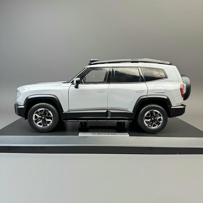 Original Changan Deep Blue G318 1:18 Alloy Model Car