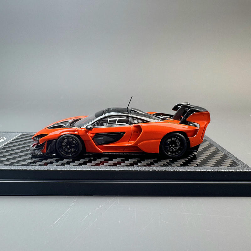 LCD 1:64 McLaren Senna GTR Diecast Model Car – Orange – YX car model
