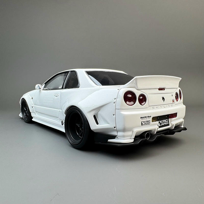 OTTO Nissan GT-R R34 KRC 1:18 Resin Model Car