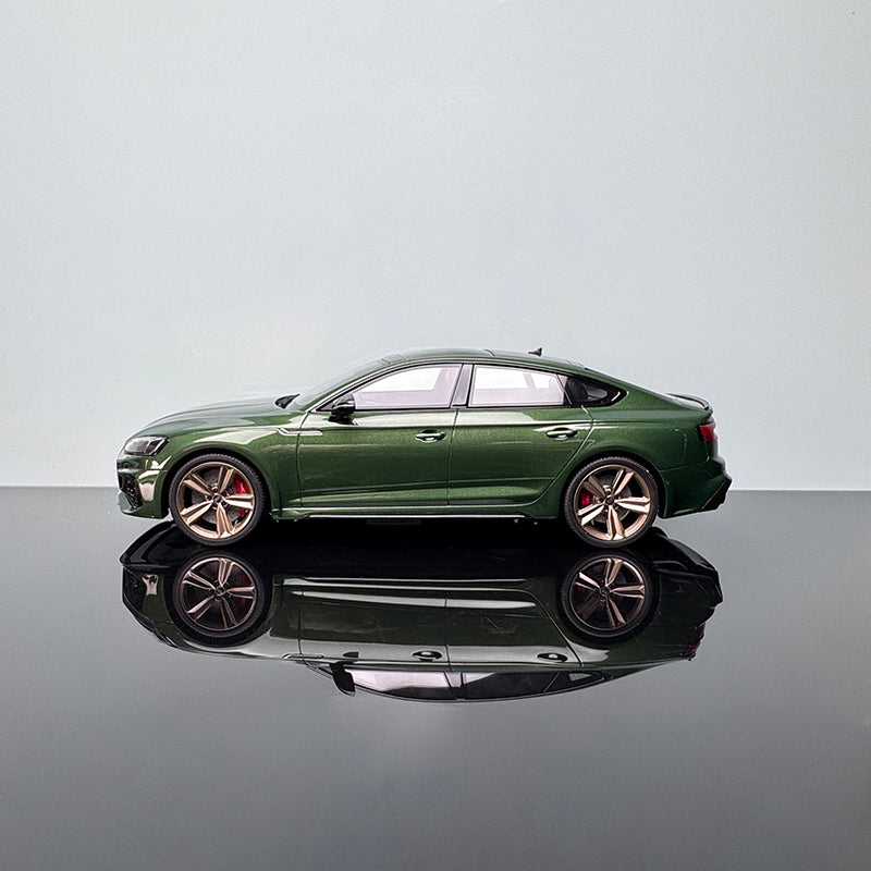 GT SPIRIT Audi RS5 (B9) Sportback Diecast Model – 1:18 Scale Limited Edition (Sonoma Green CLDC018)
