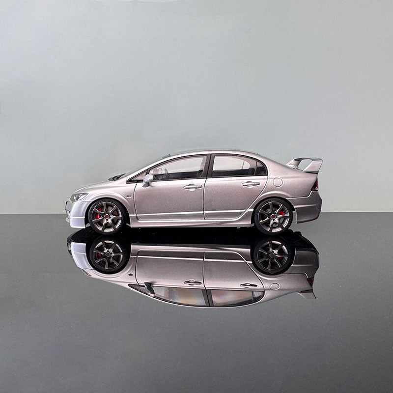 Honda Civic Type R FD2 Motorhelix  Diecast Model – 1/18 Scale (Blue/Silver) Limited Edition