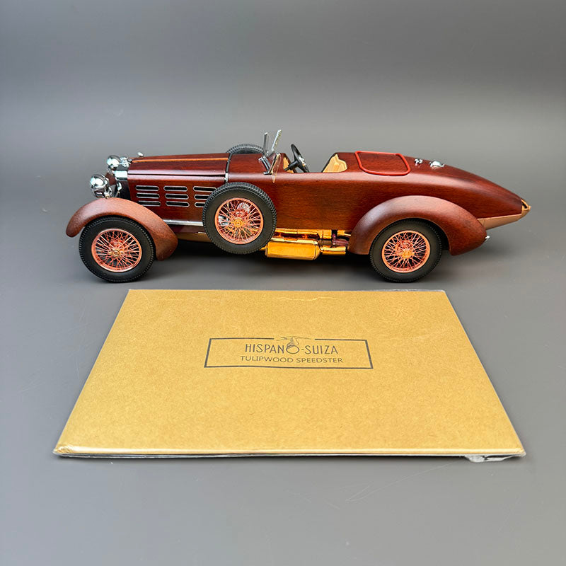 TRL 1:18 Hispano-Suiza H6C Tulipwood Limousine Wooden & Diecast Model Car