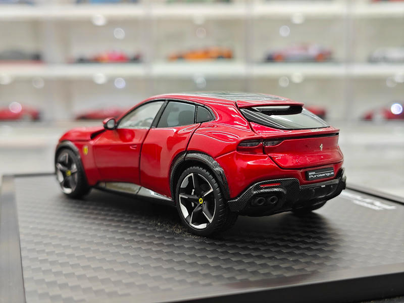 BBR Ferrari Purosangue Black Roof 1:43 Diecast Model Car
