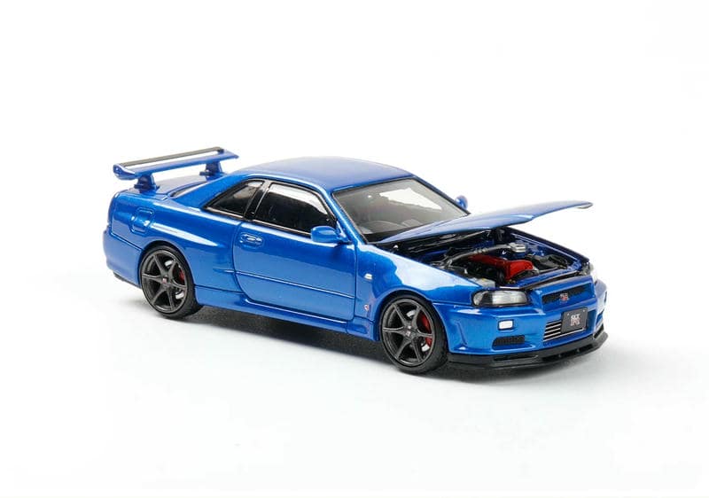 FH 1:64 Nissan Skyline GT-R R34 V-Spec II Diecast Model