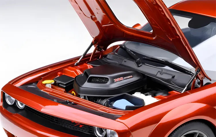 Autoart 1/18 Dodge Challenger R/T wide body Orange diecast car model