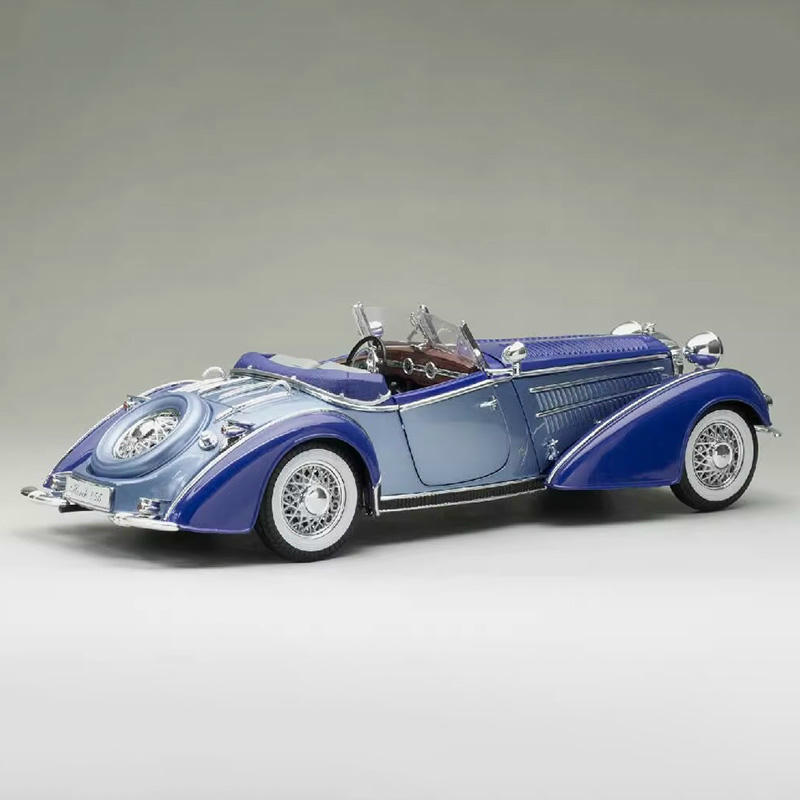 SunStar 1:18 1939 Horch 855 Roadster Diecast Model – YX car model