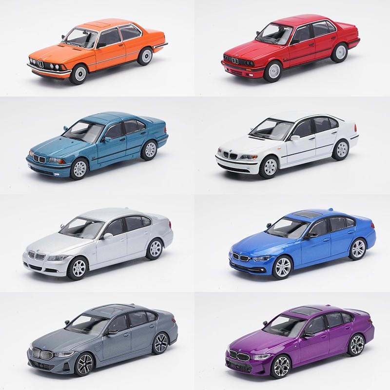 AR Box BMW 3 Series 50th Anniversary Set 1:64 Diecast