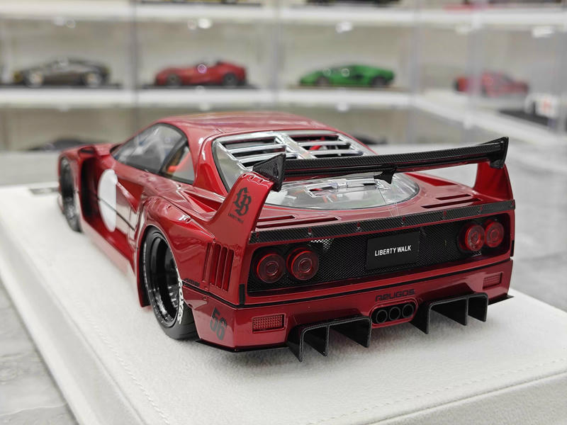 BBA Model 1:18 Ferrari F40 LB-Works Resin Model