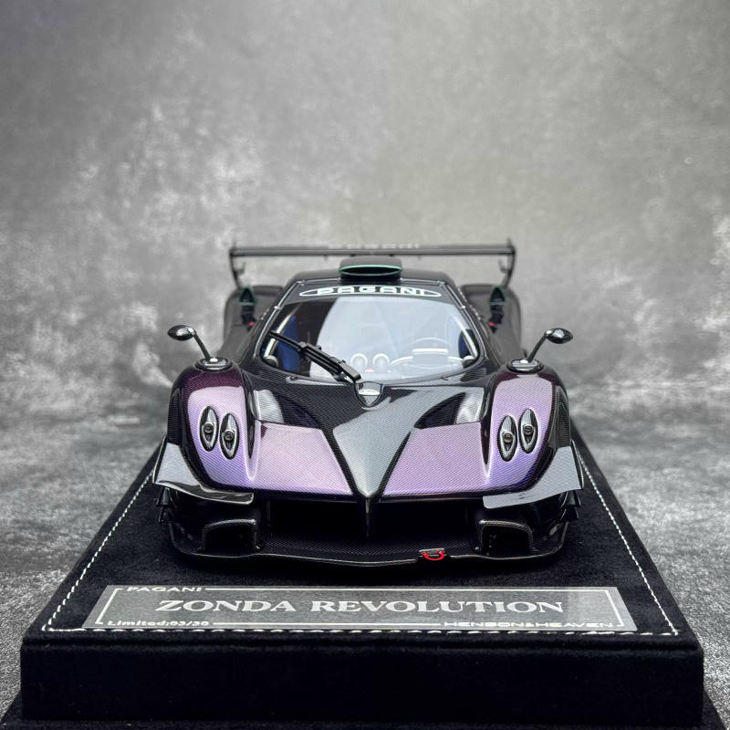 HH Model 1:18 Pagani Zonda R & Evolution Specials Resin Model Car