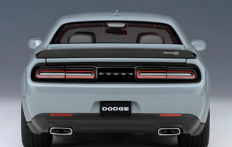 Autoart 1/18 Dodge Challenger R/T wide body Grey diecast car model