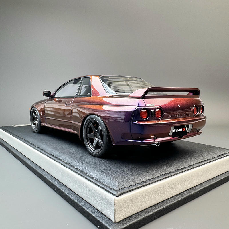 hpi NISSAN skyline GT-R （R32） ダークパープル　レア 1/64 Nissan Skyline (R32) Widebody Midnight purple【T64G-061-MP