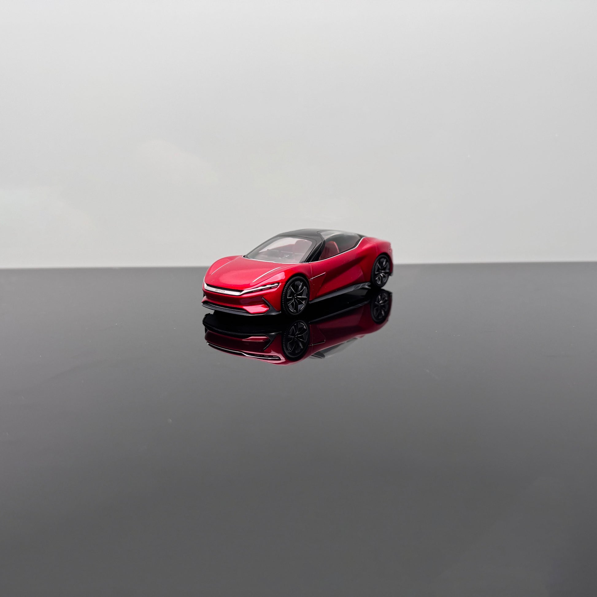 BYD E-SEED GT Han Concept Car Model – Red (1/43 Scale)