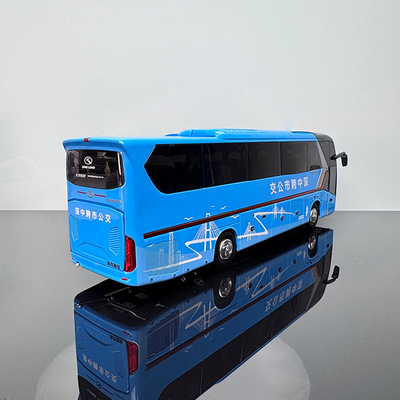 King Long Longwei II 1:38 Scale Alloy Diecast Bus Model – Luxury Interactive Collectible