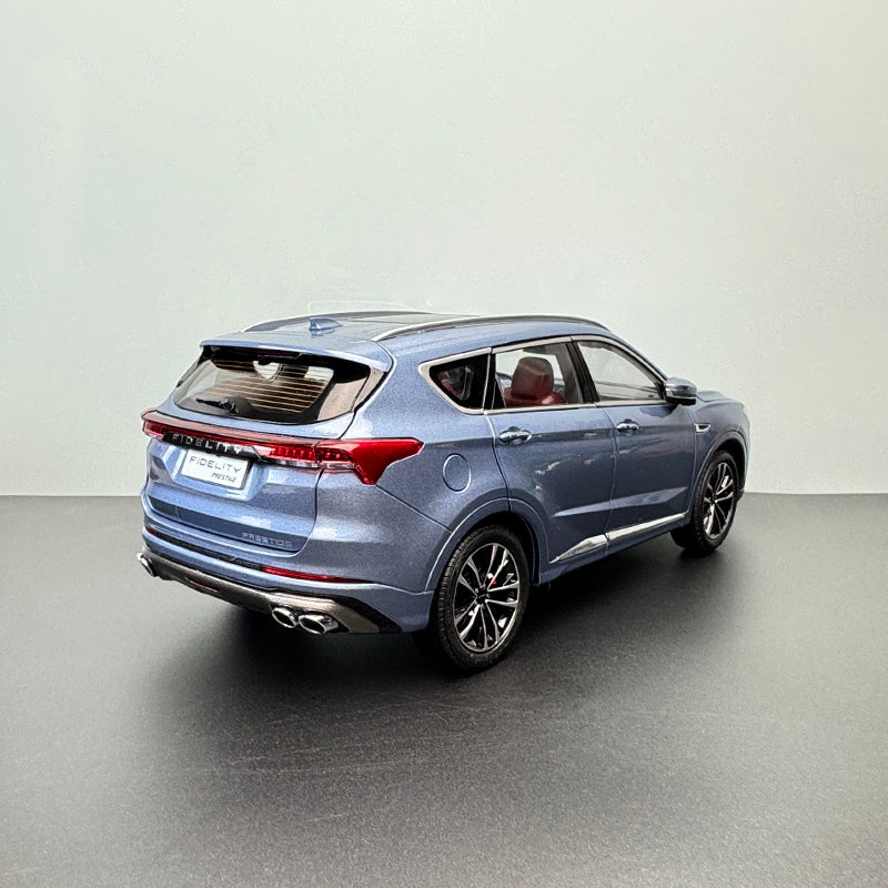 Chery Jetour X70 PLUS 1:18 Die-Cast Alloy Model (Blue)