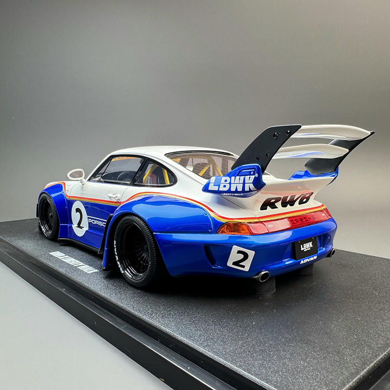 GT Spirit 1:18 Porsche 911 (993) RWB × Liberty Walk Resin Model