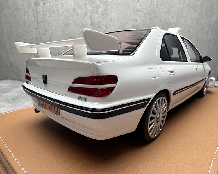 Fahrzeugkunst Peugeot 406 Taxi Harz Auto Modell Sammlung 1 18 Taxi Express