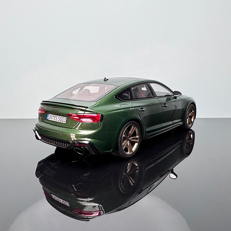 GT SPIRIT Audi RS5 (B9) Sportback Diecast Model – 1:18 Scale Limited Edition (Sonoma Green CLDC018)
