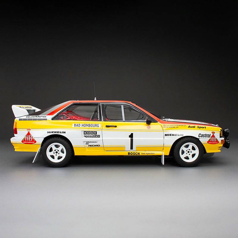 SunStar 1:18 Audi Quattro A2 WRC 1984 Diecast Car- #1 – YX car model