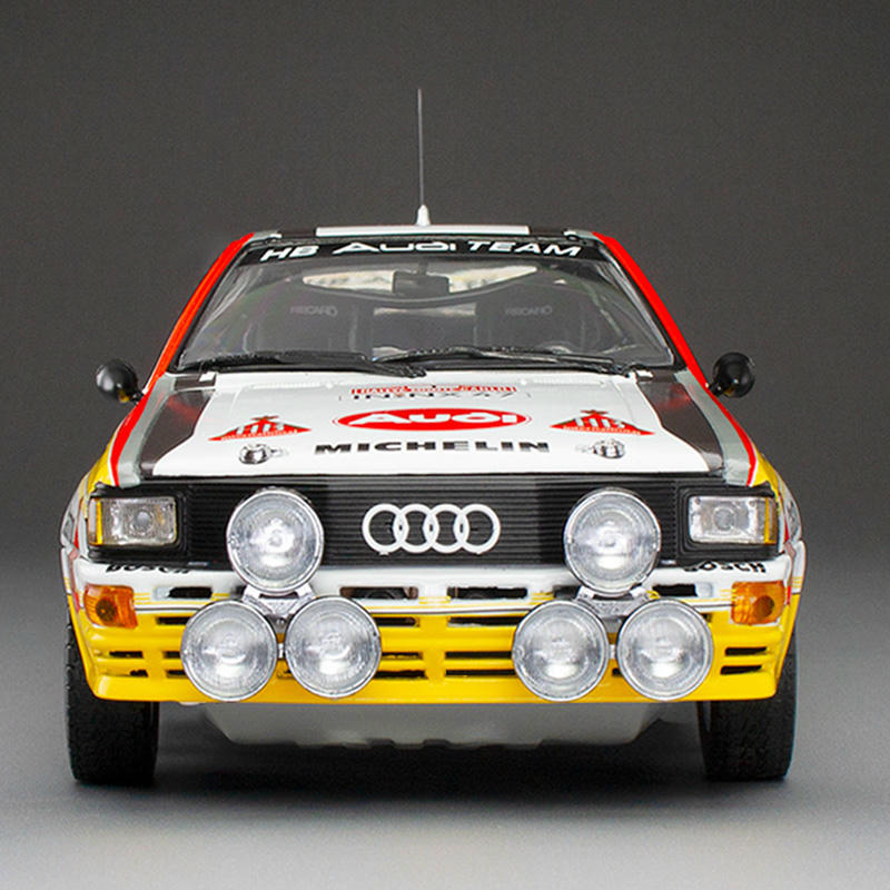 SunStar 1:18 Audi Quattro A2 WRC 1984 Diecast Car- #1 – YX car model