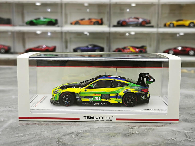 TSM BMW M4 GT3 EVO 1:43 Resin Model Car