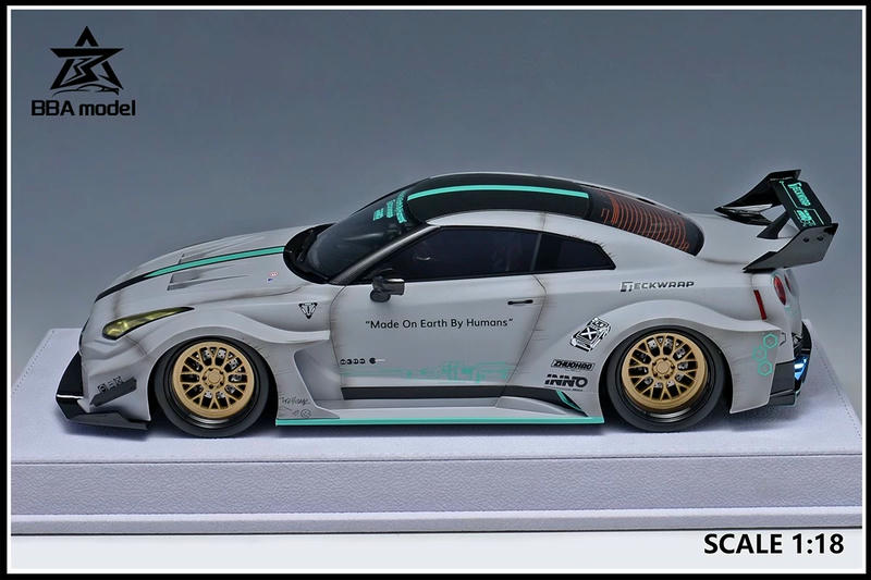 BBA Nissan GT-R 35GT-RR 1:18 Resin Model Car