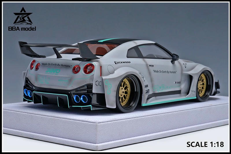 BBA Nissan GT-R 35GT-RR 1:18 Resin Model Car