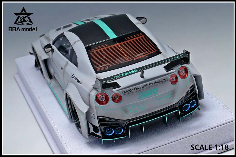 BBA Nissan GT-R 35GT-RR 1:18 Resin Model Car