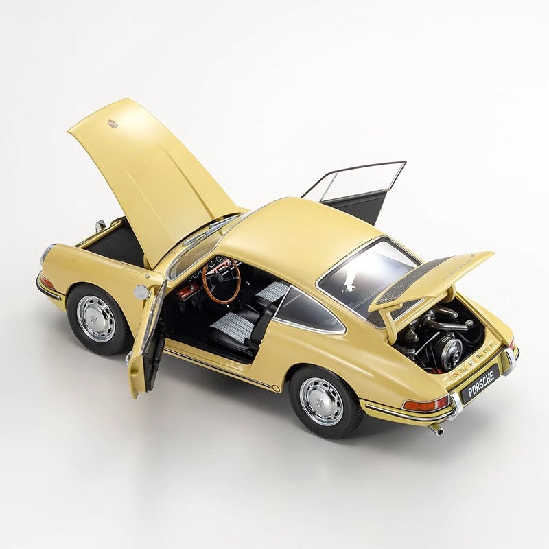 Porsche 911 (1964) 1:18 Die-Cast Alloy Model by KYOSHO (Classic Full-Open Edition)