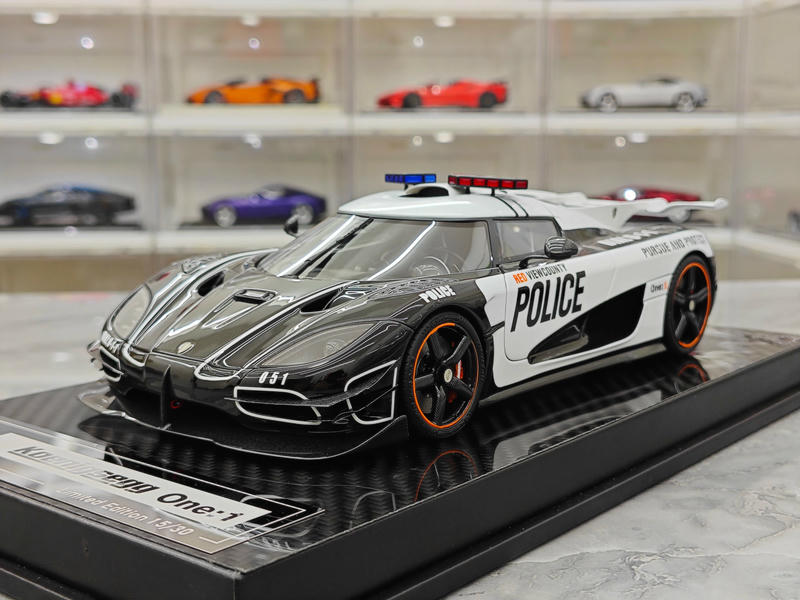 BBA Koenigsegg One 1:18 Resin Model Car