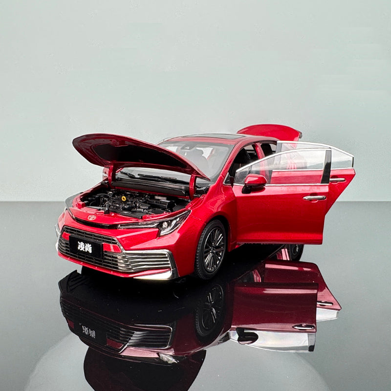 Toyota Levin 1:18 Scale Alloy Diecast Model – Interactive Collectible
