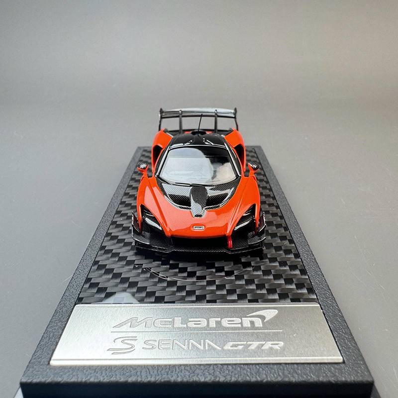 LCD 1:64 McLaren Senna GTR Diecast Model Car – Orange – YX car model