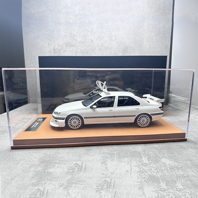 Fahrzeugkunst Peugeot 406 Taxi Harz Auto Modell Sammlung 1 18 Taxi Express