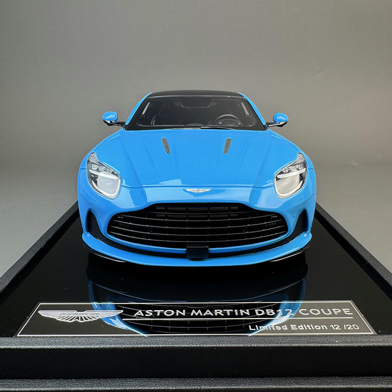 MotorHelix 1:18 Aston Martin DB12 Coupe Resin Model Car