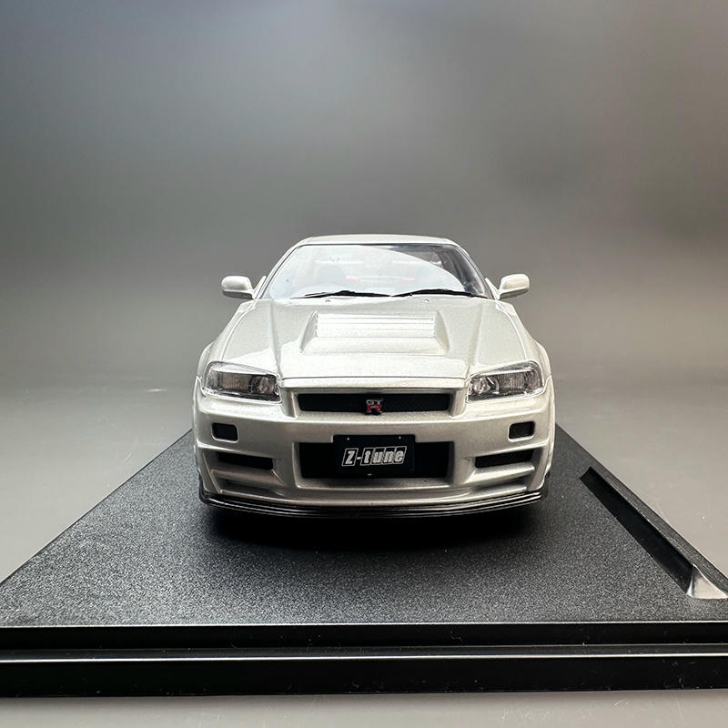 ソリド 1/18 日産 スカイライン GT-R R34 Z-tune 銀 IG 1:18 Nismo R34 GT-R Z-tune Silver – Horizon Diecast