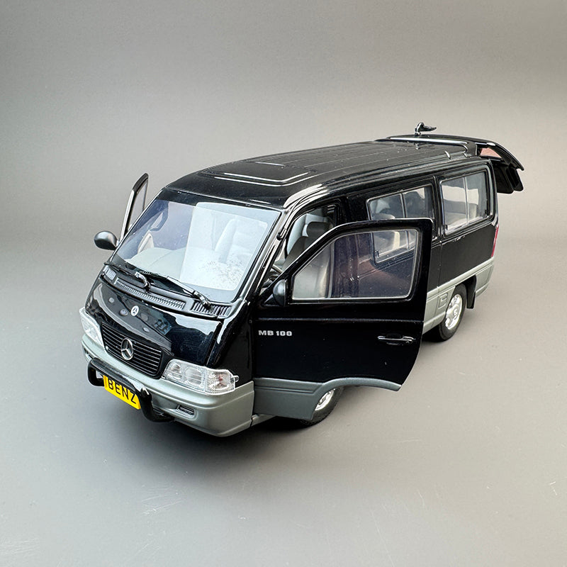 Original 1:24 Mercedes-Benz MB100 Business Van Alloy Model