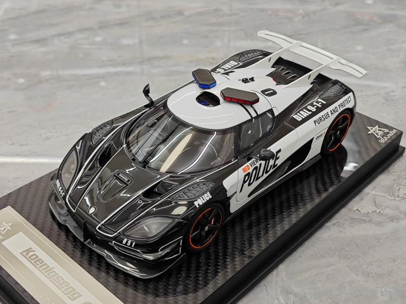 BBA Koenigsegg One 1:18 Resin Model Car
