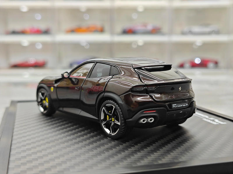 BBR Ferrari Purosangue Black Roof 1:43 Diecast Model Car
