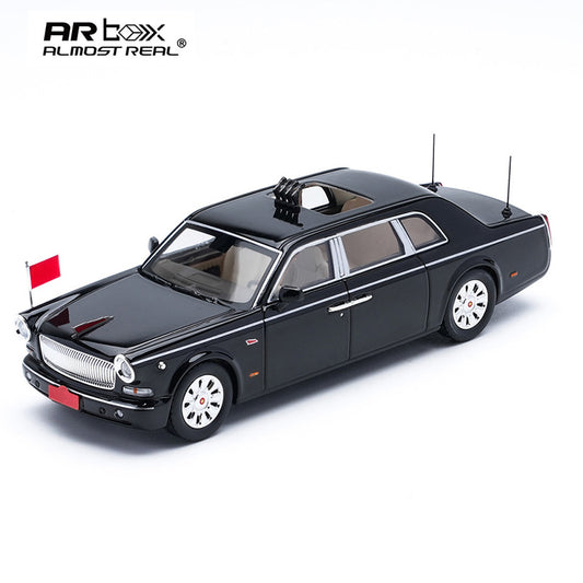 AR Box 1:64 Hongqi CA7601 Inspection Car Diecast Model