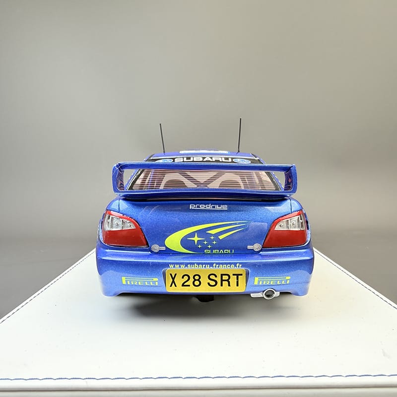 1:18 Subaru Impreza STI WRC 2002 Monte Carlo Rally Resin Model Car