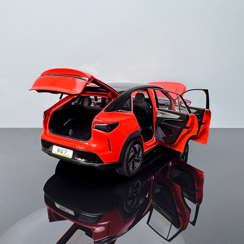 Ruilan 7 1:18 Diecast Model – Premium Alloy Collector’s Edition red