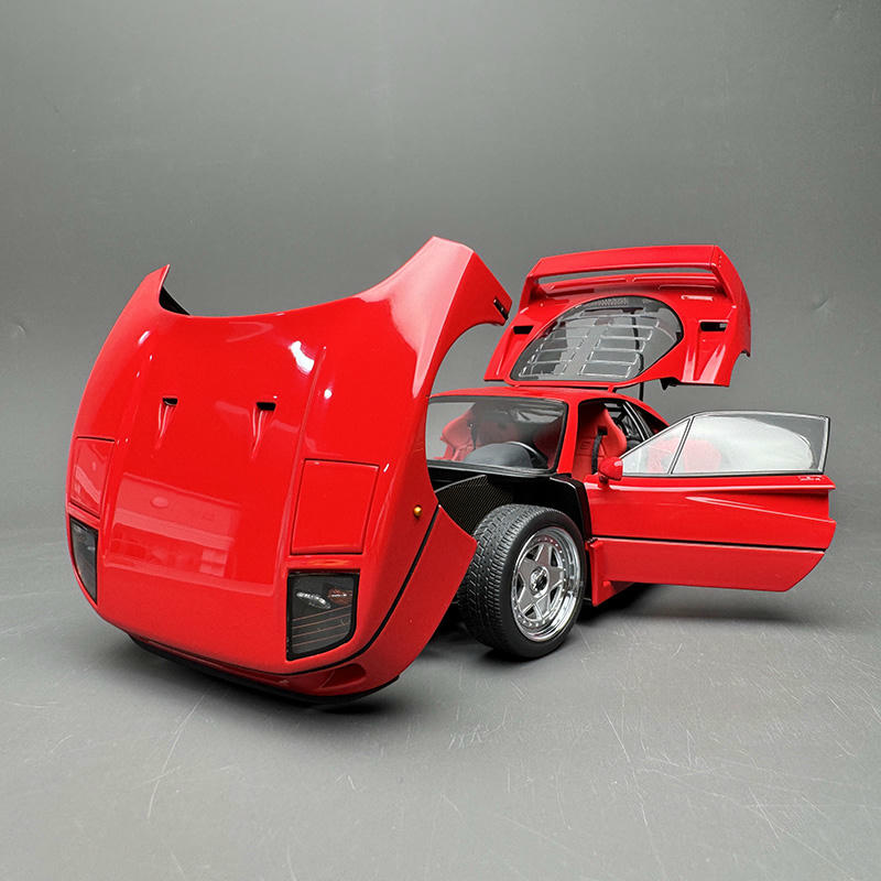 Montage 1:18 Ferrari F40 Alloy Diecast Model
