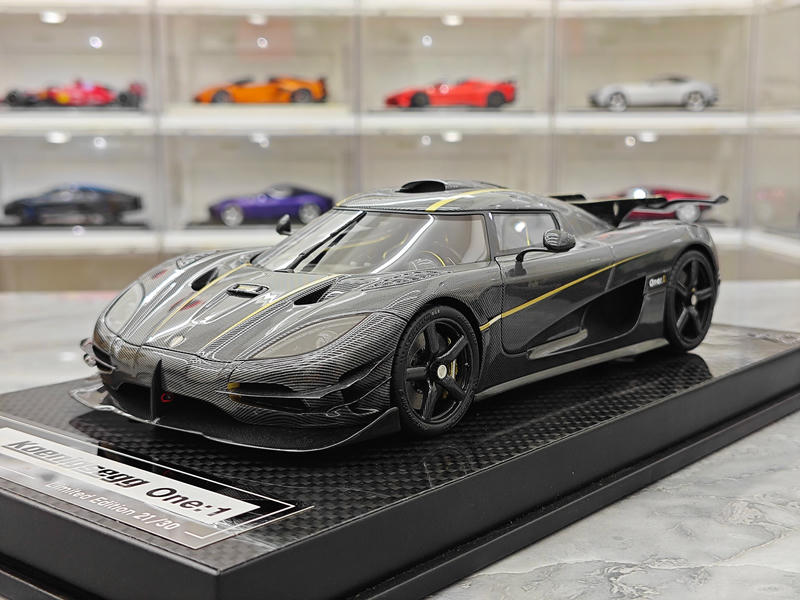 BBA Koenigsegg One 1:18 Resin Model Car