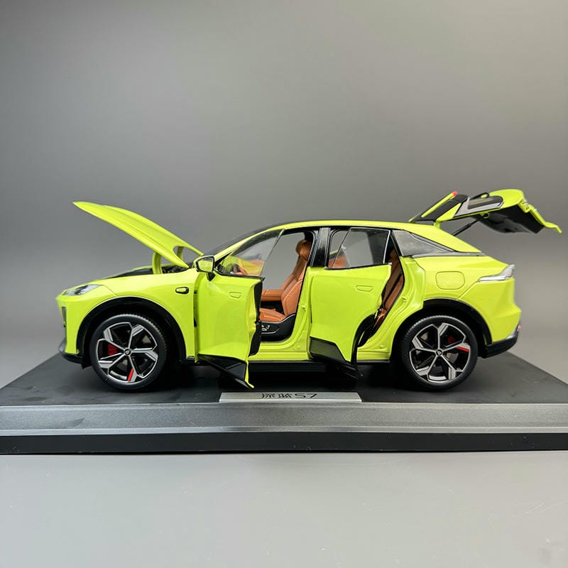 Original Changan S7 Deep Blue 1:18 Alloy Model Car