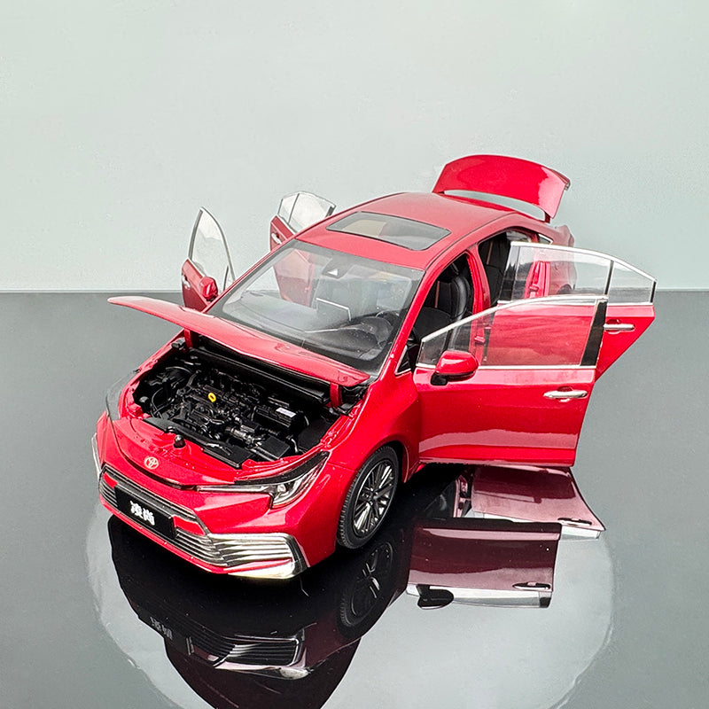 Toyota Levin 1:18 Scale Alloy Diecast Model – Interactive Collectible