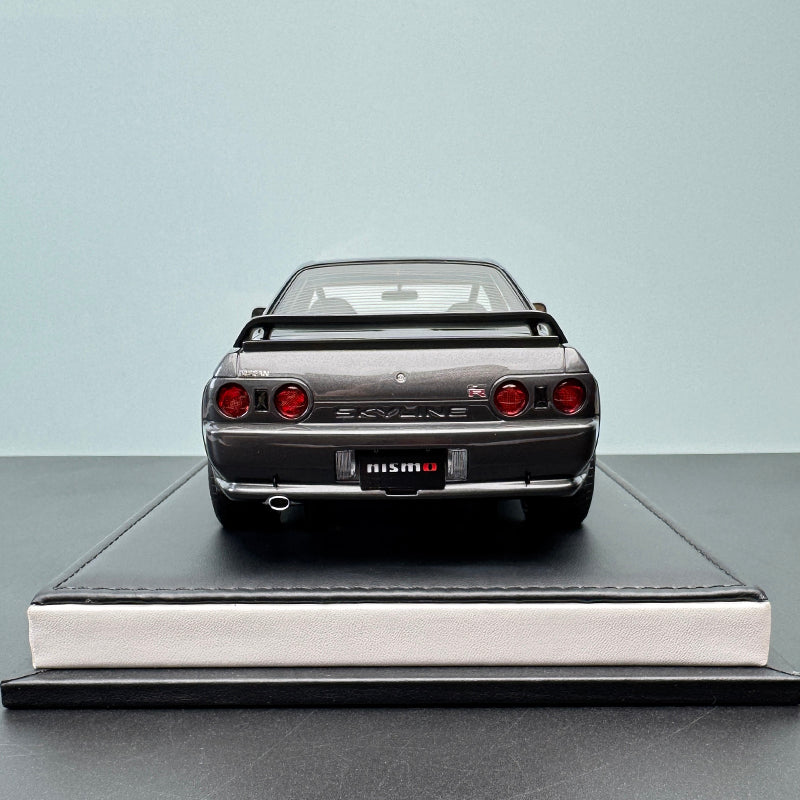 Pre-Sale: MOTORHELIX 1:18 Nissan Skyline GT-R (R32) – Gunmetal Grey Resin Model