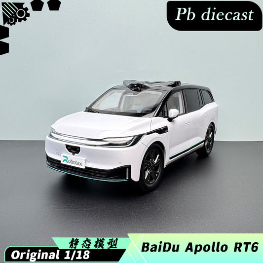 Baidu RT6 1:18 Die-Cast Alloy Model (White)