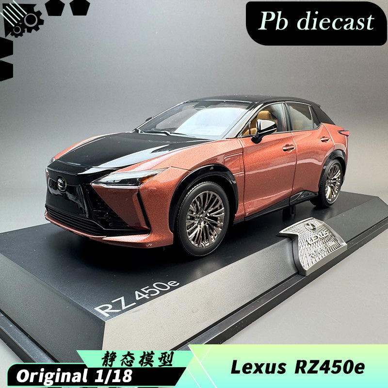 Original Lexus RZ450e 1:18 Diecast Model SUV – YX car model