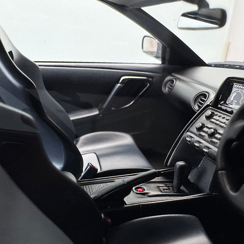 Pre-Sale: MOTORHELIX 1:18 Nissan Skyline GT-R (R32) – Gunmetal Grey Resin Model